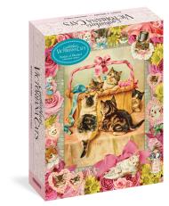 Cynthia Hart’s Victoriana Cats: Basket of Mischief 1,000-Piece Puzzle