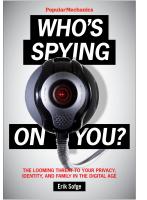 Popular Mechanics Who’s Spying On You?