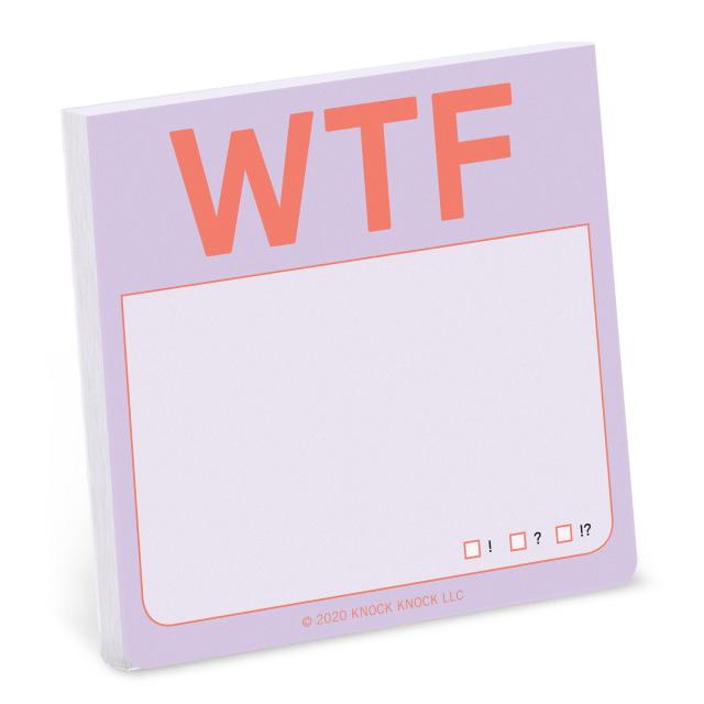 WTF Sticky Notes (Pastel Edition)