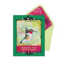 Hummingbird Empathy Card