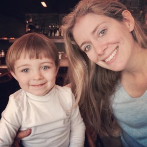 Photo of Johanna Gohmann and her son
