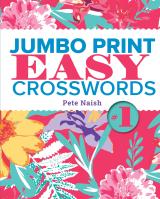 Jumbo Print Easy Crosswords #1