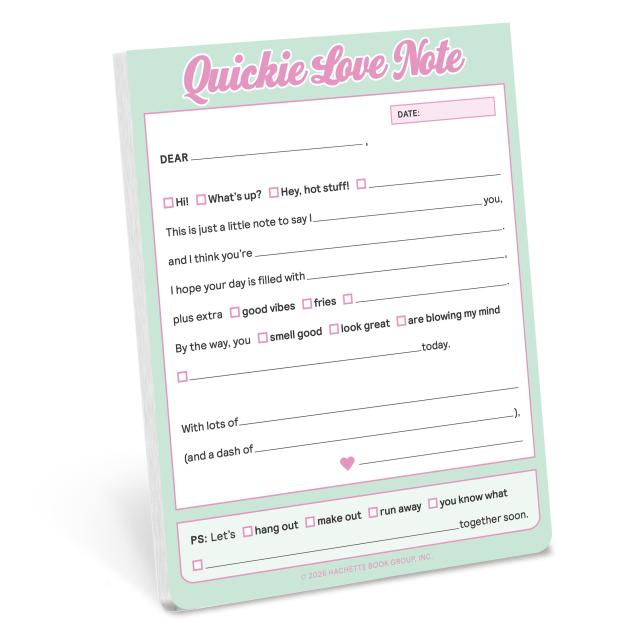 Quickie Love Note: Nifty Notes