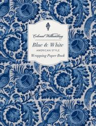 Colonial Williamsburg Blue and White American Style Wrapping Paper Book